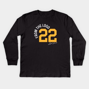 Caitlin Clark 22 Kids Long Sleeve T-Shirt